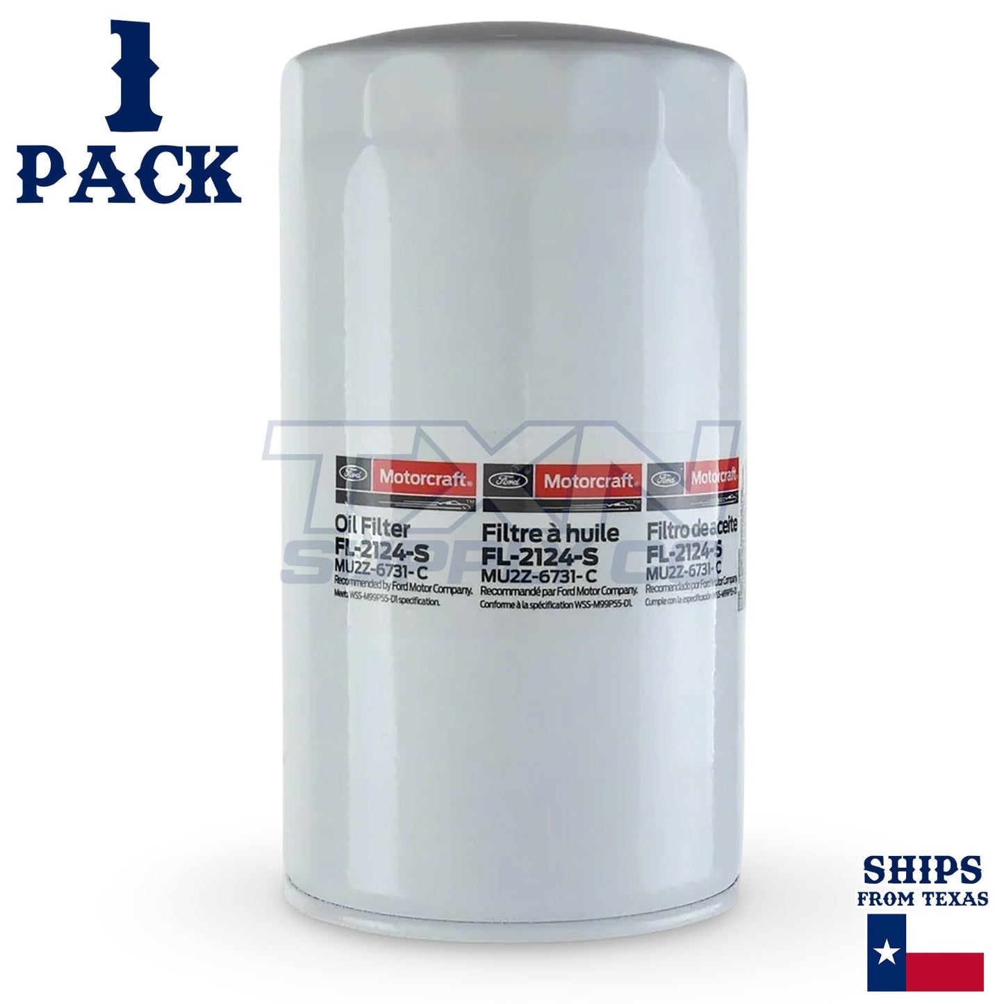1 Pack Motorcraft FL2124S Engine Oil Filter FL-2124-S AA5Z-6714-A