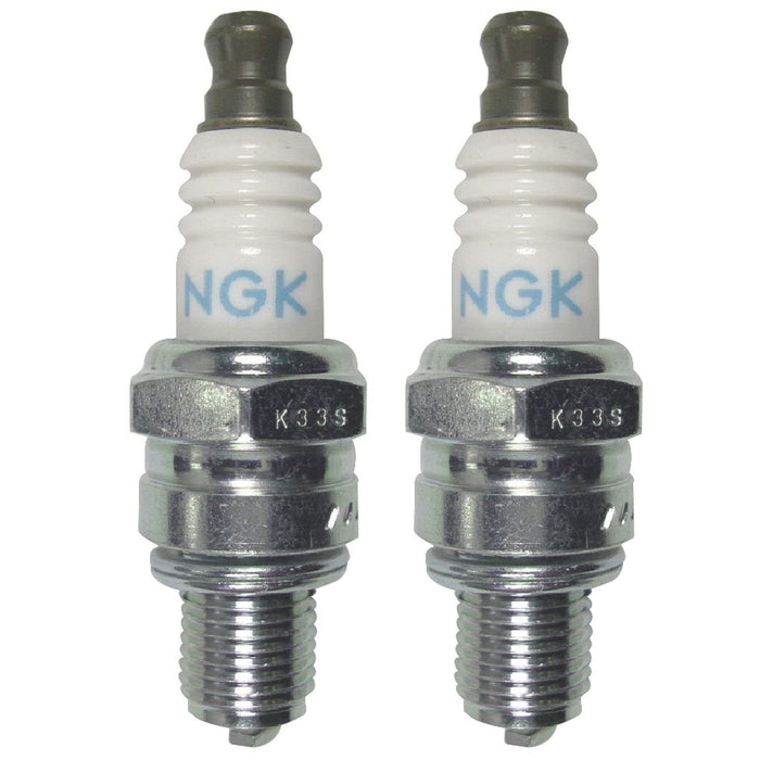 NGK Pair Set Of 2 Universal Spark Plugs 3365 / CMR6H