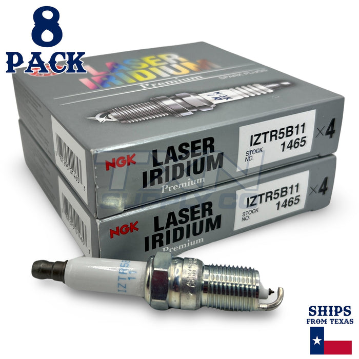 NGK 1465 Laser Iridium Spark Plug IZTR5B11 - 8 Pack