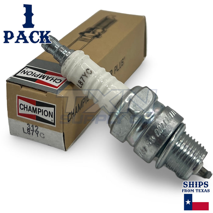 Champion 312 Copper Plus Spark Plug L87YC - 1 Pack