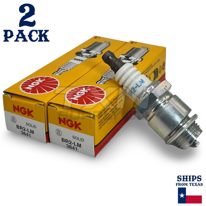 NGK 3841 Standard Spark Plug BR2-LM - 2 Pack