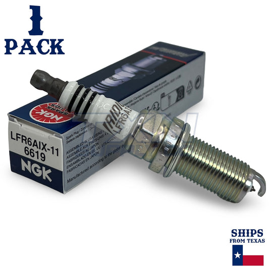 1 Pack NGK Iridium IX 6619 Spark Plugs LFR6AIX-11 ps