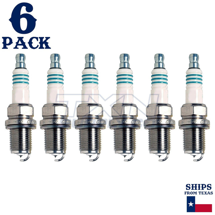 6 Pack Denso 5304 Iridium Power Spark Plugs IK20 ps