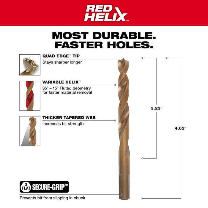 Milwaukee 48-89-2321 3/8-Inch Thunderbolt Cobalt Drill Bit