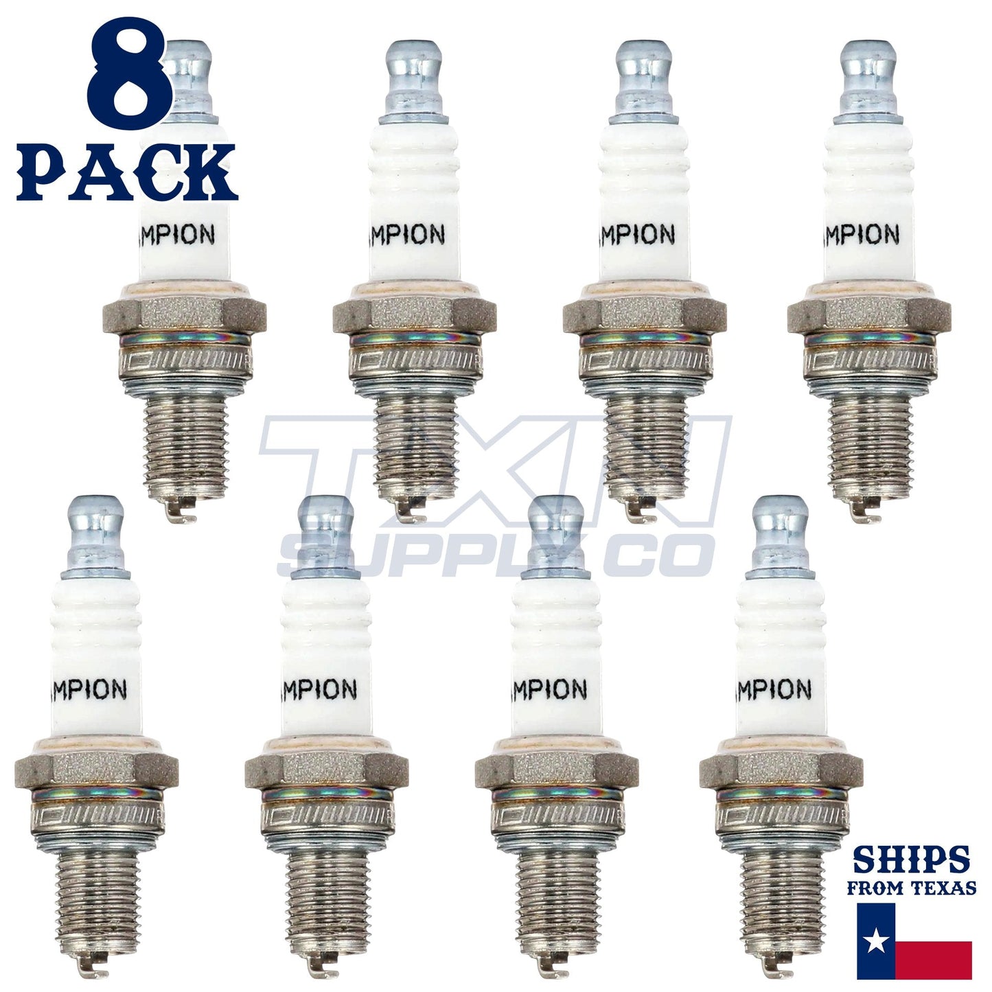 8 Pack Champion Spark Plug - For MS194 Stihl Chainsaw
