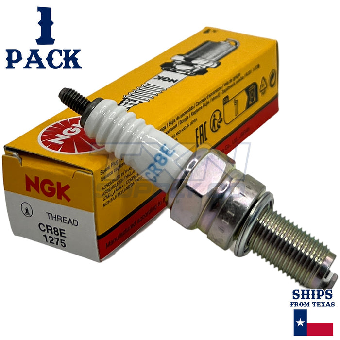 NGK Spark Plugs CR8E; Spark Plugs #1275 (Sold Individually)