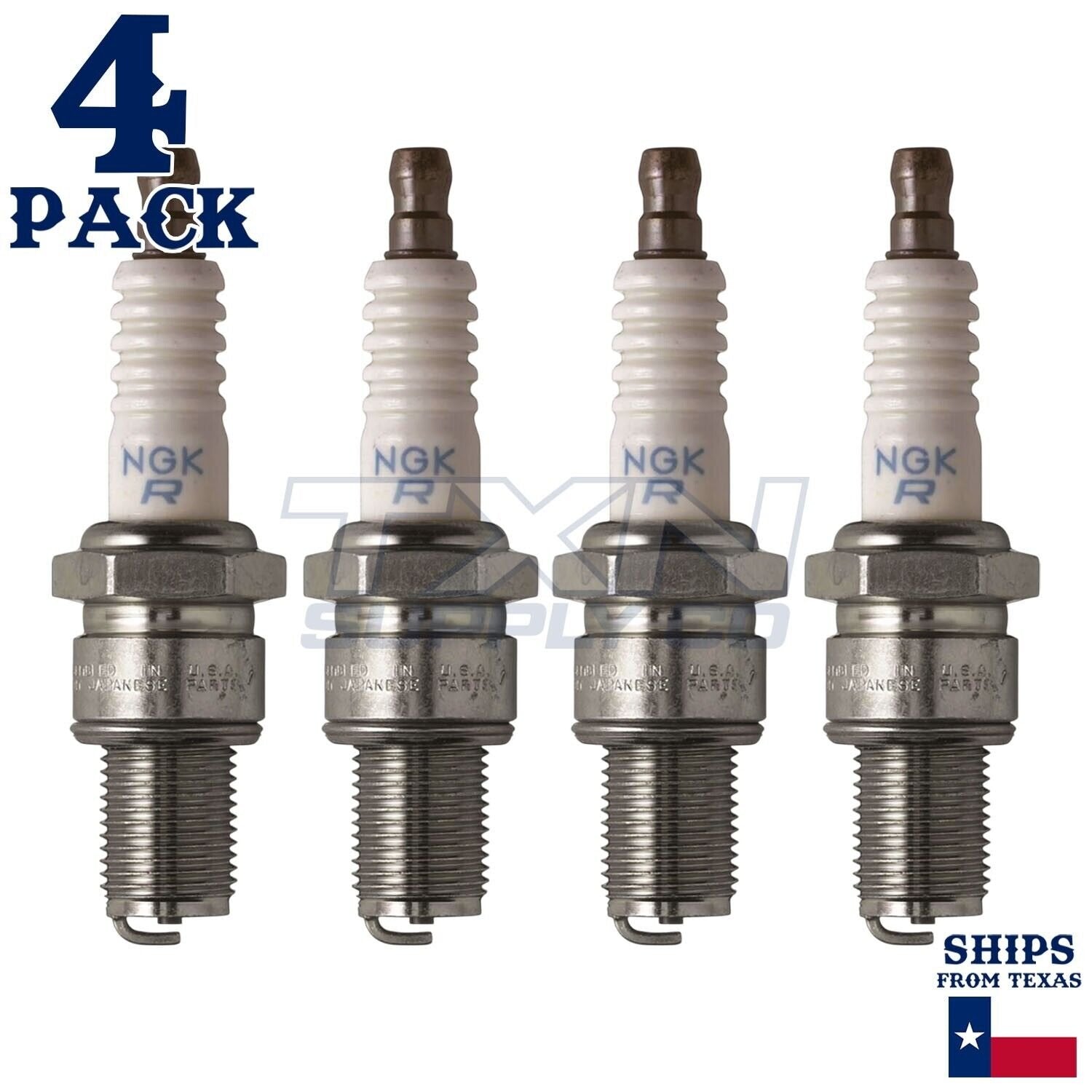 4 Pack NGK U-Groove Spark Plugs 1996-1998 for Toyota Paseo L4 1.5L ps