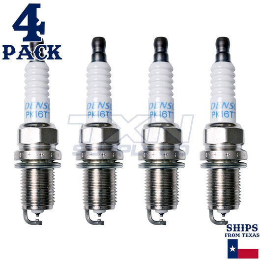 4 Pack Denso 4503 Platinum TT Spark Plugs PK16TT ps