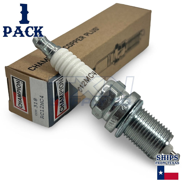 Champion 318 Copper Plus Spark Plugs ZFR5F11 - 1 Pack