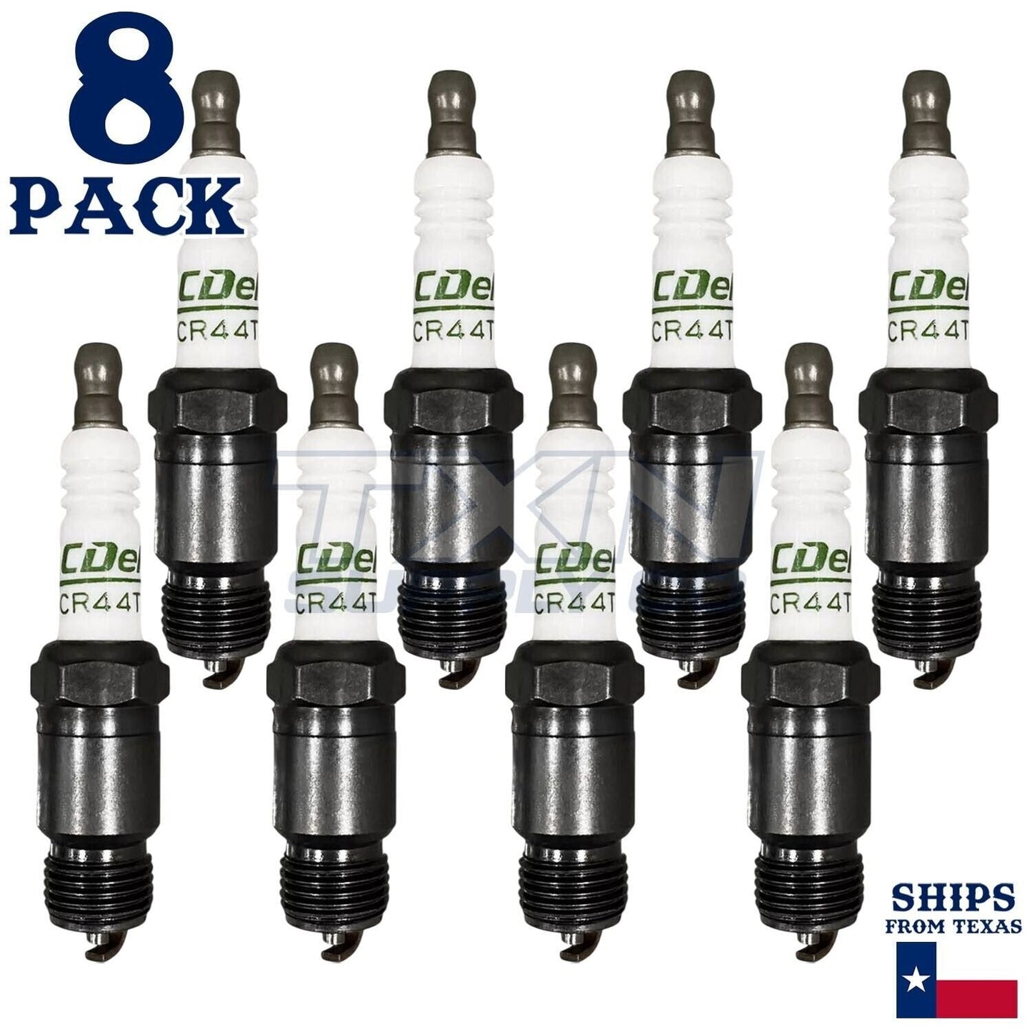 8 Pack Genuine GM ACDelco Spark Plugs CR44TS ps