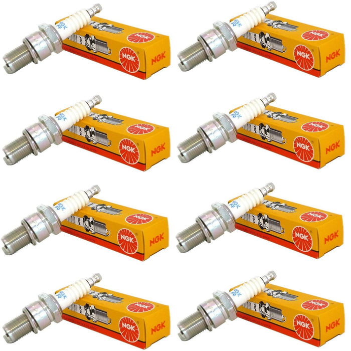 NGK 6596 R5671A-11 SET OF 8 V-Power Racing Plug Spark Plugs