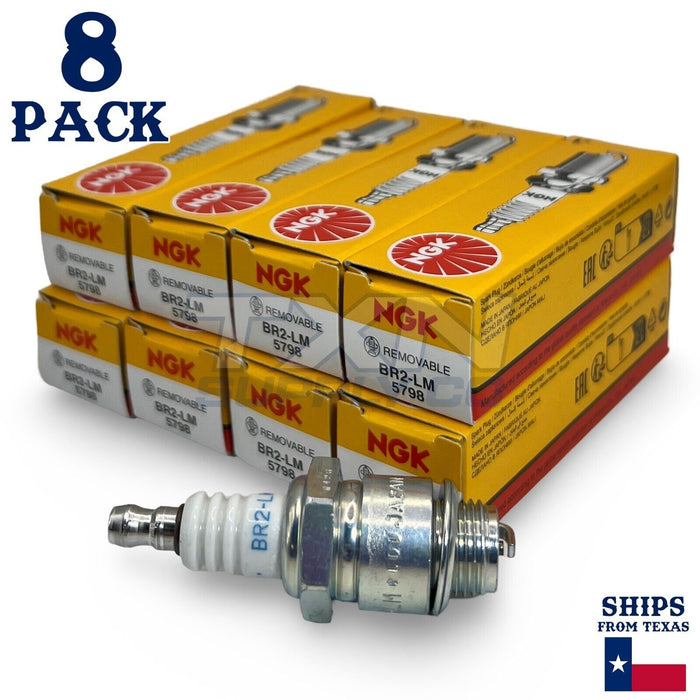 NGK 5798 Spark Plug BR2LM - 8 Pack