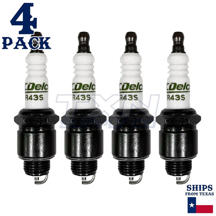 4 Pack Genuine GM ACDelco Spark Plugs R43S ps