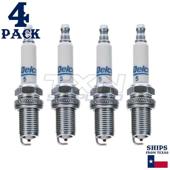 4 Pack GM ACDelco #5 RAPIDFIRE Platinum Spark Plugs 19308030 ps