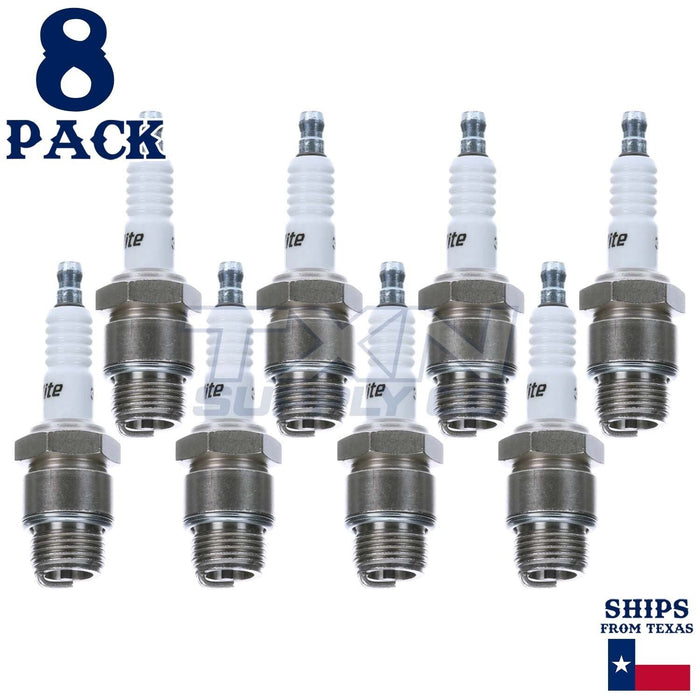 8 Pack Autolite 386 Copper Core Spark Plugs ps
