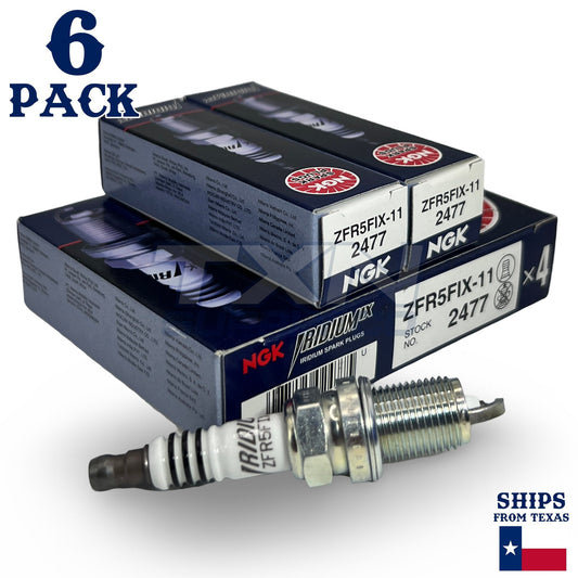 6 Pack NGK Iridium IX Spark Plugs 1995-2002 for Mazda Millenia V6-2.5L ps