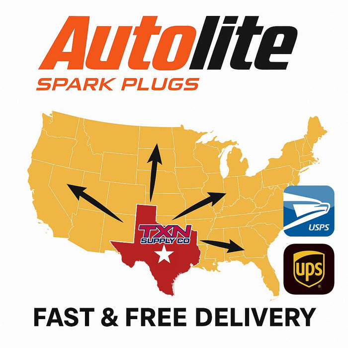 Autolite 3923 Copper Core Spark Plugs - 4 Pack