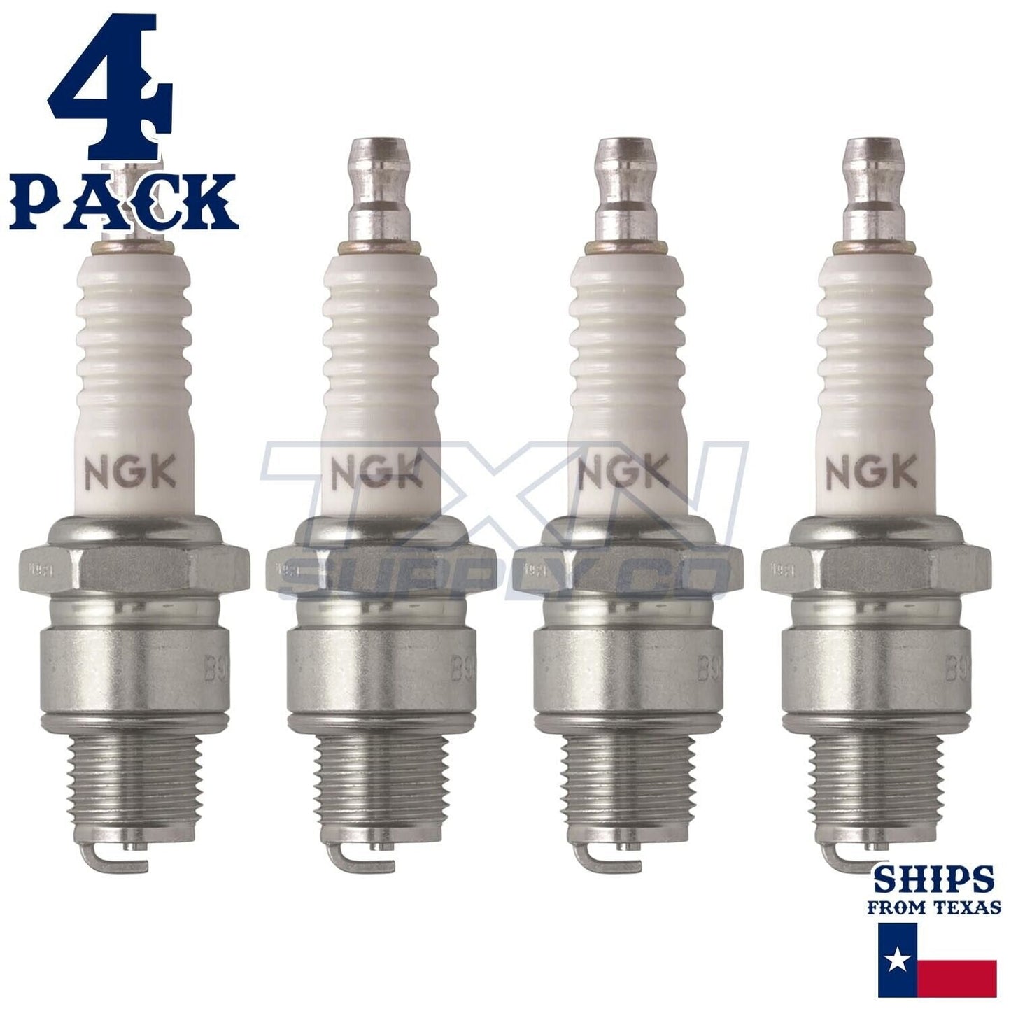 4 Pack NGK 5126 Spark Plugs B8HS-10 ps