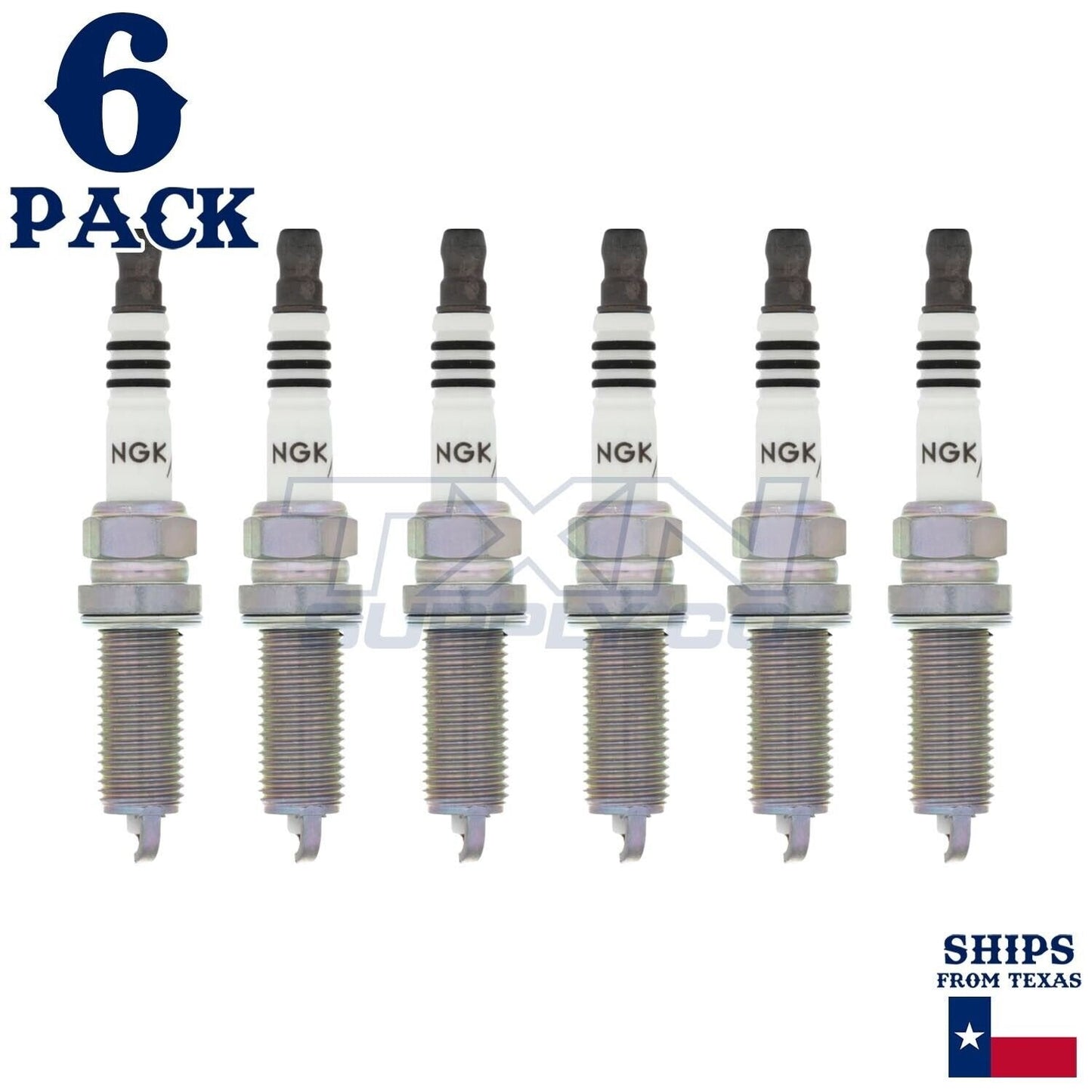 6 Pack NGK Iridium IX 91187 Spark Plugs LKAR6AIX-11 ps