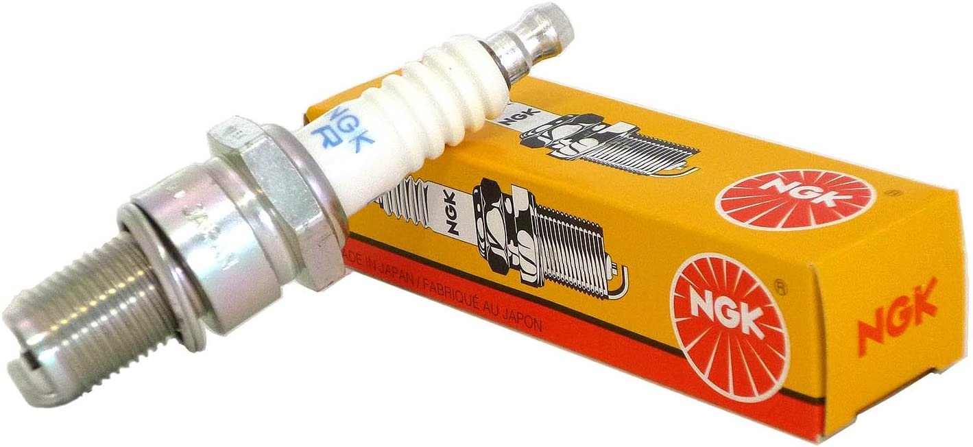Genuine NGK BP6ES Spark Plug - silver/white