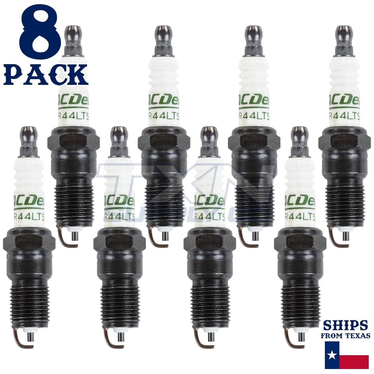 8 Pack Genuine GM ACDelco Spark Plugs R44LTSM ps