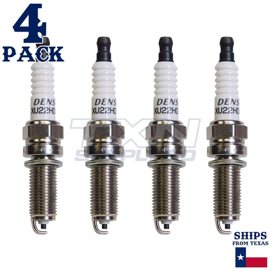 4 Pack Denso 3445 Standard Spark Plugs XU22HDR9 ps