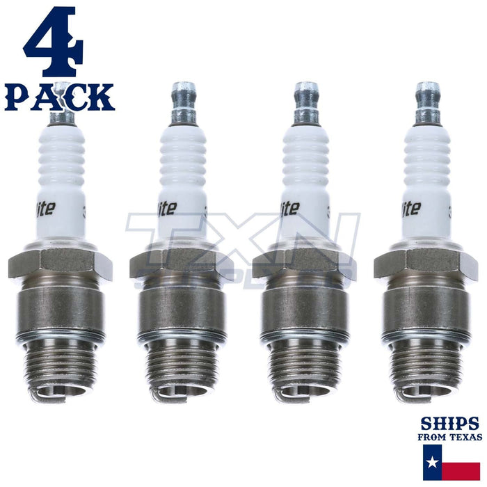 4 Pack Autolite 386 Copper Core Spark Plugs ps