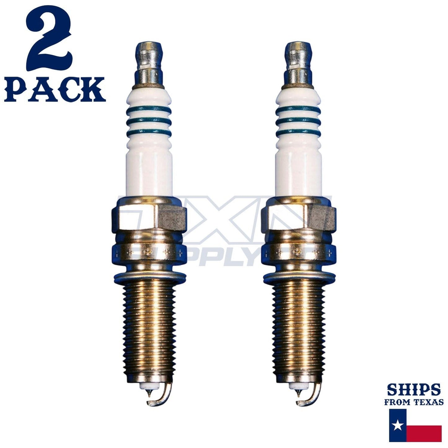 2 Pack Denso 5353 Iridium Power Spark Plugs IXUH22 ps