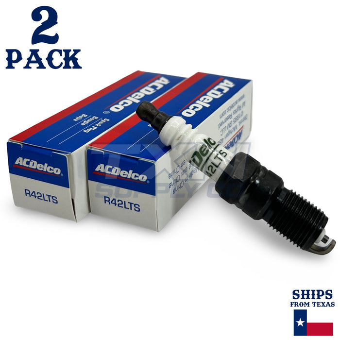 2 Pack Genuine GM ACDelco Spark Plug R42LTS