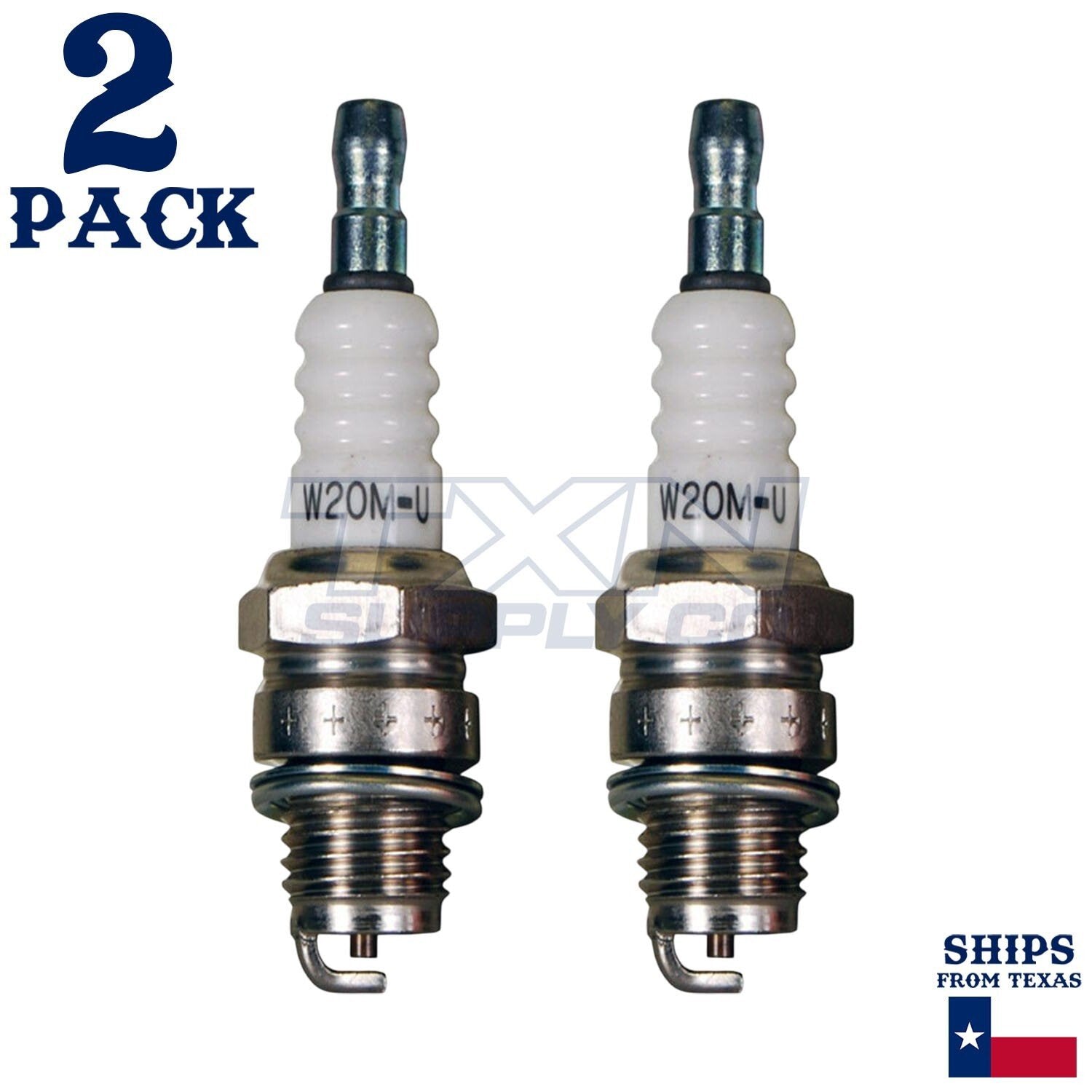 2 Pack Denso 6022 Standard Spark Plugs W20M-U ps