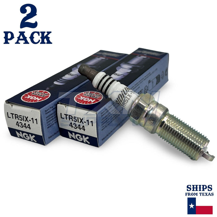 NGK 4344 Iridium Spark Plug LTR5IX-11 - 2 Pack