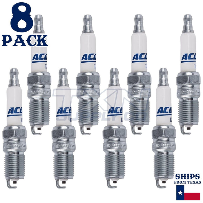 8 Pack GM ACDelco #12 RAPIDFIRE Platinum Spark Plugs 19308032 ps