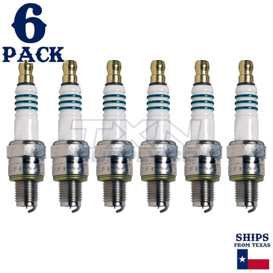 6 Pack Denso 5386 Iridium Power Spark Plugs IUF31A ps