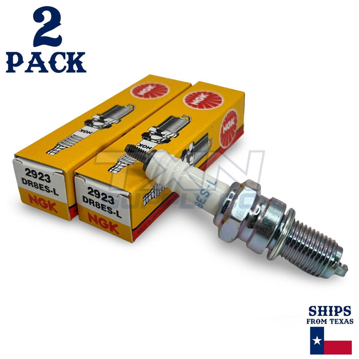 2 pc NGK 2923 DR8ES-L Standard Spark Plugs for X24ESR-U HGR2C 98069-38719 kl