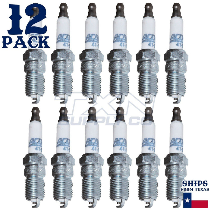 12 Pack ACDelco Double Platinum Spark Plugs 1982-1985 for Jaguar XJ12 5.3L ps