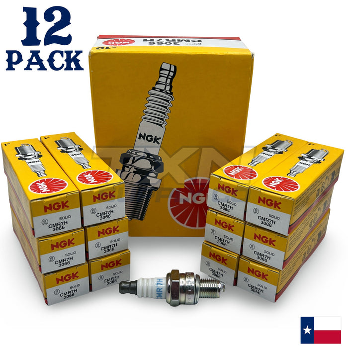 NGK 3066 Spark Plug CMR7H - 12 Pack