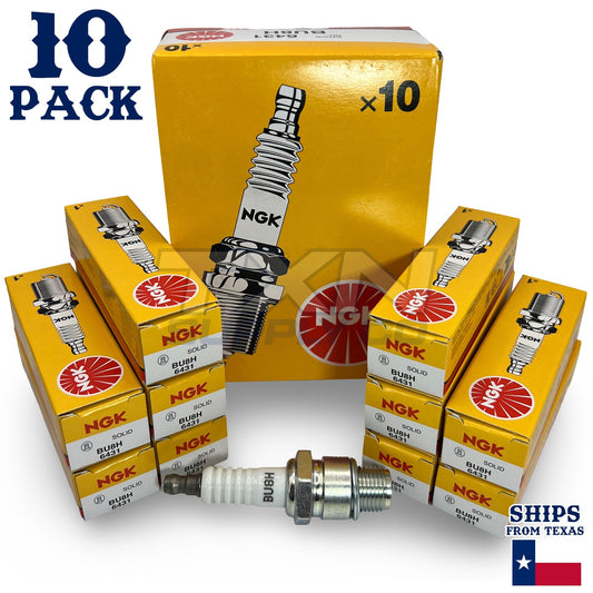 NGK 6431 Spark Plug BU8H - 10 Pack