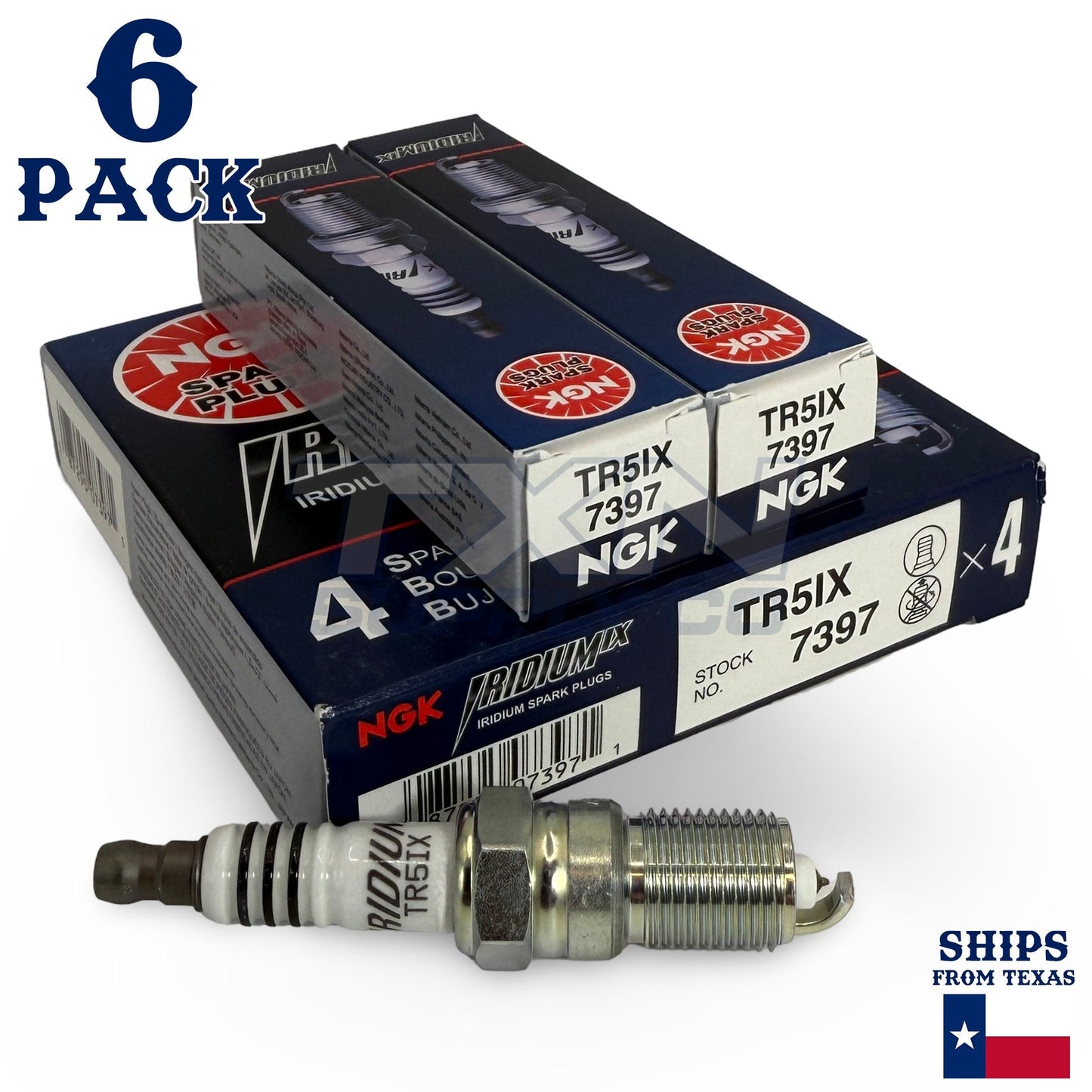 6 Pack NGK Iridium IX Spark Plugs 1995 for Chevrolet Monte Carlo 3.4L V6 ps