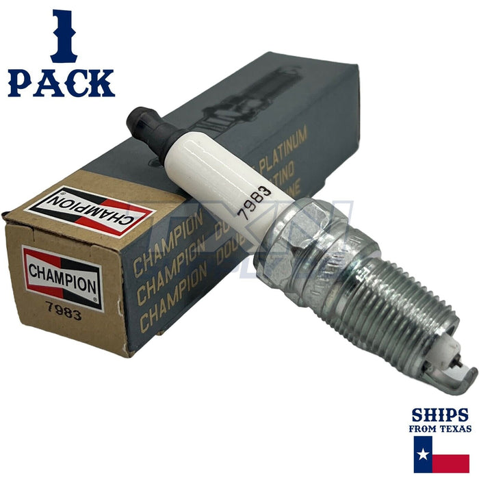 Champion 7983 Double Platinum Spark Plugs for RS14PMPB5 - 1 Pack