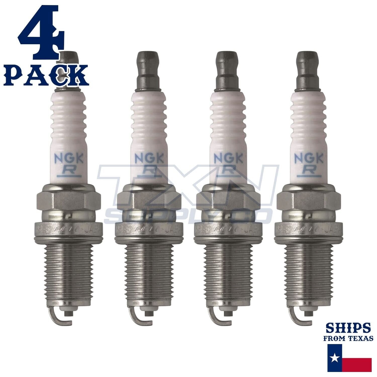 4 Pack NGK Standard Spark Plugs 2004-2008 for Toyota RAV4 L4-2.4L ps