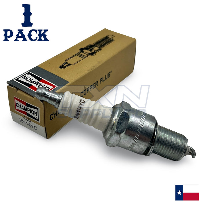 Champion 405 Copper Plus Spark Plug RN14YC - 1 Pack