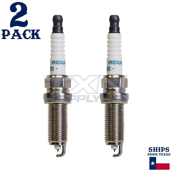 2 Pack Denso 3439 Iridium Long Life Spark Plugs FXE20HR11 ps