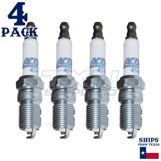 4 Pack ACDelco Double Platinum Spark Plugs 1999-2003 for Ford Ka 1.3L ps