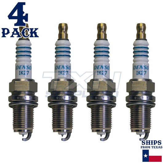 4 Pack Denso 5312 Iridium Power Spark Plugs IK27 ps