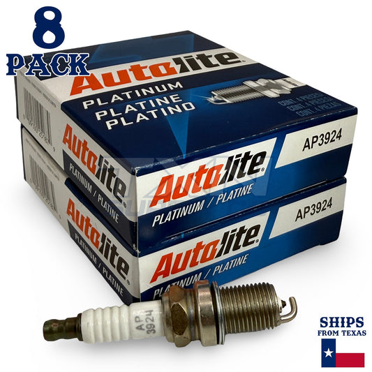 8 Pack Autolite AP3924 Platinum Spark Plugs ps
