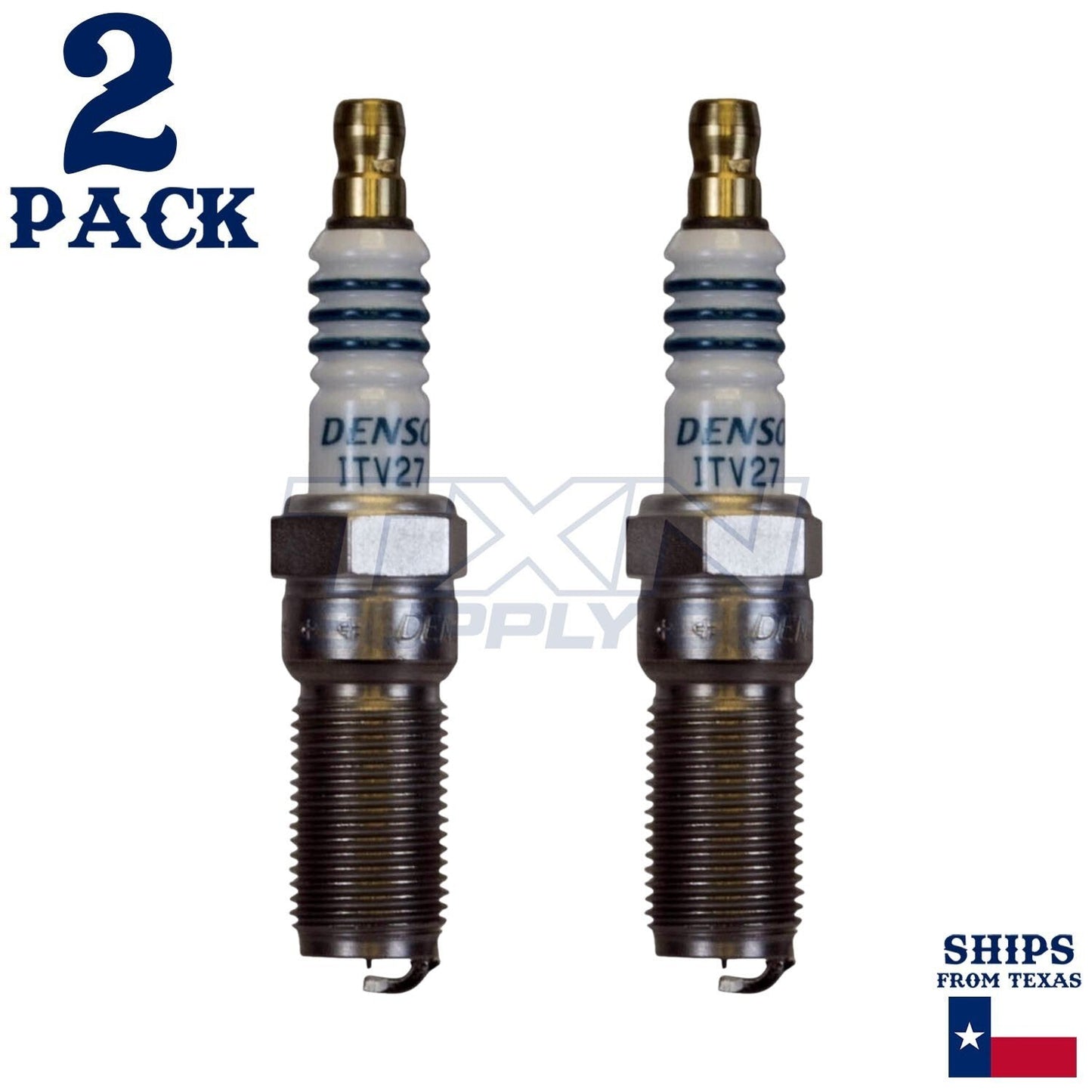 2 Pack Denso 5342 Iridium Power Spark Plugs ITV27 ps
