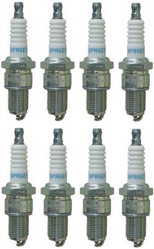 NGK (7131) BPR6ES Standard Spark Plug (8 Pack)