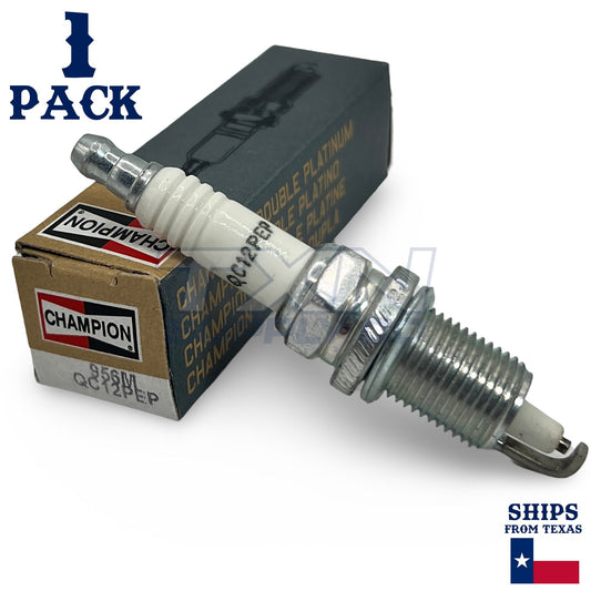 Champion 956M Copper Plus Spark Plug QC12PEP Marine - 1 Pack