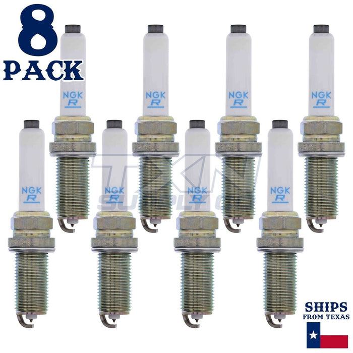 8 Pack NGK V-Power 94833 Spark Plugs PLFER7A8EG ps