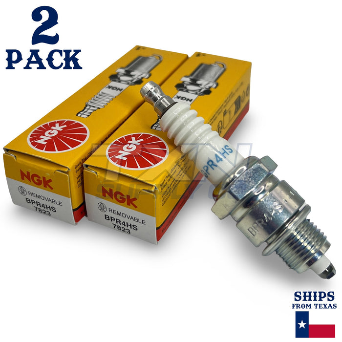 NGK 7823 Spark Plugs BPR4HS - 2 Pack